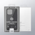 Nillkin ( Apple iPhone 13 Pro ) Hard PC + TPU Case for Apple iPhone 13 Pro Phone Cases Luxury Frosted PC + TPU Hard Protection Back Cover with logo cutout - Black.