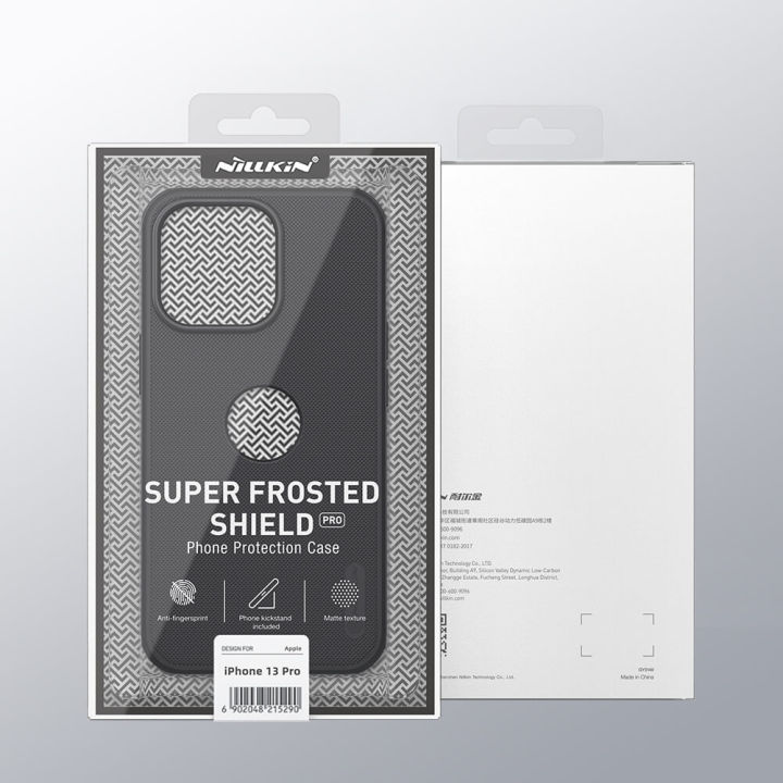 Nillkin%20(%20Apple%20iPhone%2013%20Pro%20)%20Hard%20PC%20+%20TPU%20Case%20for%20Apple%20iPhone%2013%20Pro%20Phone%20Cases%20Luxury%20Frosted%20PC%20+%20TPU%20Hard%20Protection%20Back%20Cover%20with%20logo%20cutout%20-%20Black%20-%20Image%207