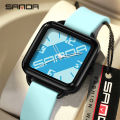 SANDA Youth Student Couple Simple Trendy Multi Color Waterproof Men's Watch SD3261-3.