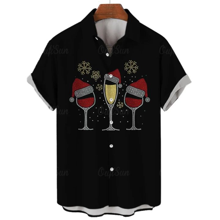 Christmas%20Day%20Deer%20Y2k%20Fashion%20Harajuku%20Lapel%20Shirts%20Men%20Women%203D%20Printed%20Short%20Sleeve%20Street%20Trendy%20Women%20Clothes%20Shirt%20Top%20-%20Image%205