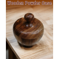 Wooden Powder Case, Powder Case for Baby. This Powder Case is a Beautiful and very rare Piece of a Room. Wooden Powder Box, Decorated with Wooden Designs. Kather Powder Case.. 