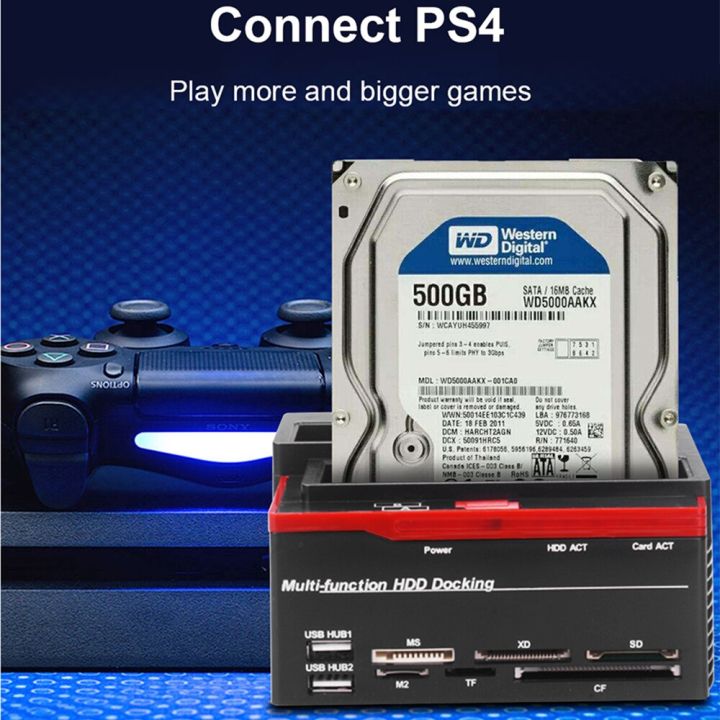 Hannord%202.5/3.5%20SATA%20IDE%20HDD%20Docking%20Station%20Clone%20HDD%20Enclosure%20Station%20USB%202.0%20Type%20C%20Hub%20MS/M2/XD/CF/SD/TF%20Card%20Reader%20-%20Image%204