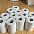 Pix 57*30mm Thermal Paper Rolls for Receipt Mini Thermal Printer Thermal Paper Rolls for POS Receipt Bill Printer - White.