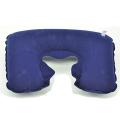 Air Cushion Pillow Inflatable Travel Air Cushion Neck Rest U Shape Plane Flight Pillow Inflatable Neck Pillow Short Plush Cover.