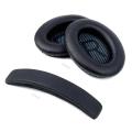 Replacement Ear Pads Earpads Headband for Bose QuietComfort QC 2 15 25 35 Ear Cushion QC2 QC15 QC25 QC35 SoundTrue Headphones. 