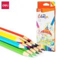 Deli EC130-12 Color Pencil Set 12 Colors. 