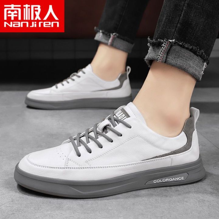 Nanjiren%20Men's%20Shoes2023Spring%20Low-Top%20White%20Shoes%20Men's%20Trendy%20Shoes%20Casual%20Leather%20Shoes%20Summer%20Flat%20Sneakers%20Men%20-%20Image%208
