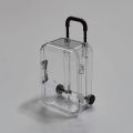 Storage Box Mini Cute Clear Luggage Suitcase Gift Desk Organiser Decoration. 