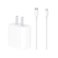 For iPhone 11 18W USB-C Power Adapter Charger US EU Plug Smart Phone Fast Charger Adapter with Type-C to Lightning Cable For iPad For iPhone 11 Pro Max 8/X/Xs Max/Xr/11 Pro. 