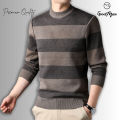 Brown Color Full Sleeve Sweater for Men.. 