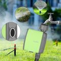 Programmable BT WiFi Water Timer Hose Faucet Timer Outdoor Operated Water Flow Meter Automatic Watering Sprinkler System.