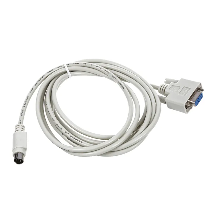 %E3%80%90Lejia%E3%80%91DB9P%208P%20Mini%20Download%20Cable%20White%203m%20for%20PLC%20DVP-EH%20-%20Image%203