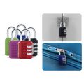 Portable Combination Lock Travel Backpack Zipper Lock Dormitory Cabinet Lock Luggage Padlock Password Lock. 