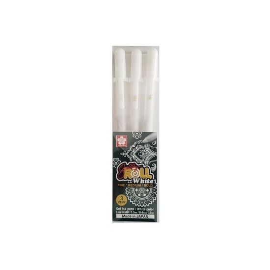 Sakura%20Gelly%20Roll%20Pen%20White%20%20Fine%20Medium%20Bold%203%20Pen%20Set%20-%20Image%207
