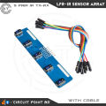 IR Sensor Array 5 Channel(Tx-Rx) or line Following Robot(LFR) Sensor for Arduino and Robo Car Project.. 