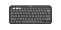 Logitech Pebble Keys 2 K380s, Multi-Device Bluetooth Wireless Keyboard with Customisable Shortcuts, Slim and Portable, Easy-Switch for Windows, macOS, iPadOS, Android, Chrome OS.