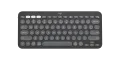 Logitech Pebble Keys 2 K380s, Multi-Device Bluetooth Wireless Keyboard with Customisable Shortcuts, Slim and Portable, Easy-Switch for Windows, macOS, iPadOS, Android, Chrome OS. 
