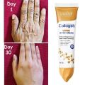 Collagen Anti-wrinkle Hand Cream Anti Crack Drying Repair Serum Fade Fine Lines Exfoliating Whiten Moisturizing Korean Skin Care. 