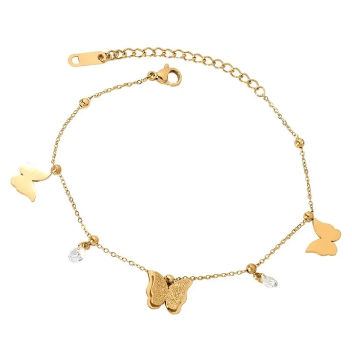 OIMG%20316L%20Stainless%20Steel%20Gold%20Plated%20Not%20Fade%20Korean%20Sweet%20Frosting%20Butterfly%20Anklet%20for%20Women%20Girl%20Foot%20Accessories%20Waterproof%20-%20Image%206