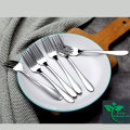 Stainless Steel 6pcs fork spoon for any occasion food and desserts (15cm/6 inch)..