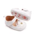 Baby Girl Shoes Spring and Summer PU Sandal Cute Flower Fashion Baby Mary Jane 11cm/11.5cm/12cm for Toddler 0-12 Months BBW3096. 