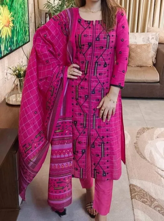 Exclusive%20Cotton%20Unstitched%20Skin%20Print%20High%20Quality%20Three%20Piece%20For%20Women%20-%203%20Pice%20Dress%20-%203%20Pice%20Dress%20-%20Image%202