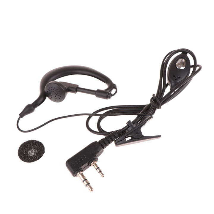 For Baofeng BF-888S UV5R Walkie-Talkie 992 Earwear 2 Pin K Type Walkie Talkie Headset Earphone Wired Two Way Ham Radio Earpiece Jessica
