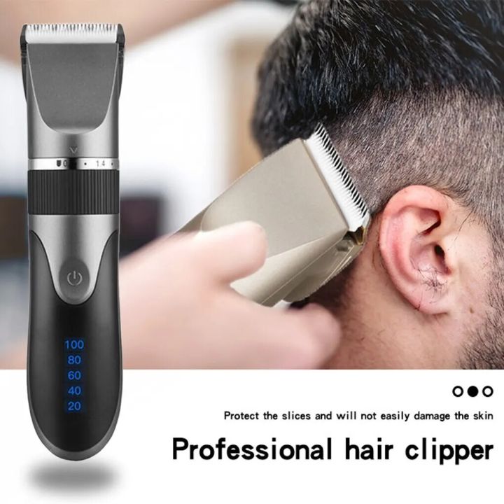 Professional%20Hair%20Clipper%20Men's%20Barber%20Beard%20Trimmer%20Rechargeable%20Hair%20Cutting%20Machine%20Ceramic%20Blade%20Low%20Noise%20Adult%20Kid%20Haircut%20-%20Image%203