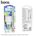 Hoco C109A 18W QC3.0 Charger With Micro Usb Cable Glorious QC3.0 Wall Charger Single USB, 18W Output, EU Plug. 