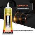 E8000 50ml Liquid Glue Adhesive DIY Fix Phone Screen Glass Nail Gel. 