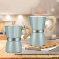 Coffee Maker Aluminum Mocha Espresso Percolator Pot Coffee Maker Moka Pot 3cup Stovetop Coffee Maker-150ml. 