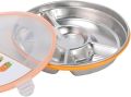 Heavy stillness stell-compartment Kitchen Household Spice Box.