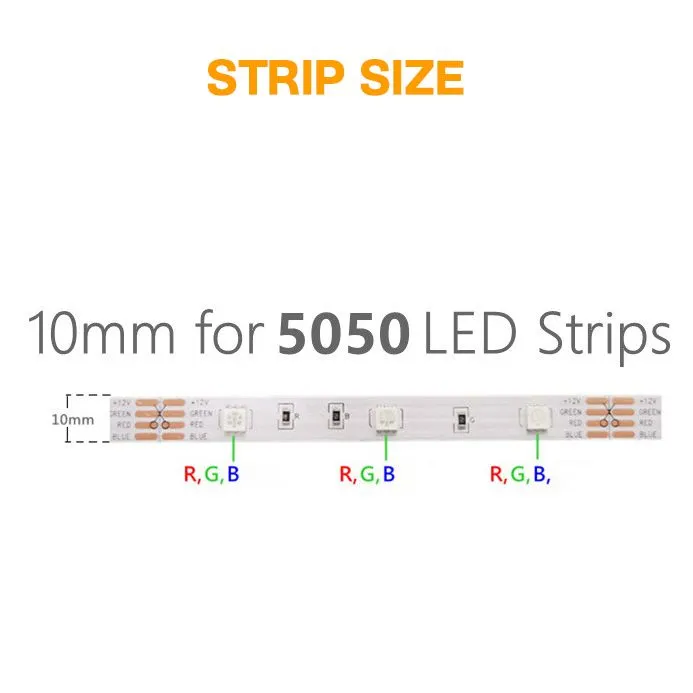 RGB%2010mm%20SMD5050%204-pin%20Buckles%204-pin%20pin%20headers%204-pin%20double-ended%20cables%204-pin%20snaps%20to%20RGB%20L%20T%20X%20Shaped%20corner%20kit%20for%20SMD5050%20Strip%20Light%20-%20Image%202