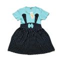 1-2 years Unique Baby Girls Frock Without Pant - Part Of The Summer Collection Baby Girl Dress - Presents A Charming Outfit Option For Little Ones - Combining Style And Comfort. 