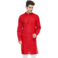 Cotton Panjabi for Man - Red. 