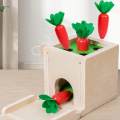 Wooden Montessori Baby Toys Early Learning Object Permanence Box 5 in 1 for Kids Children Boys Girls.