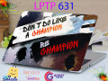 LPTP - 631 Be Champion Motivational Laptop Sticker Laptop Skin Sticker & Laptop Skin for laptop Back Side Decoration. 