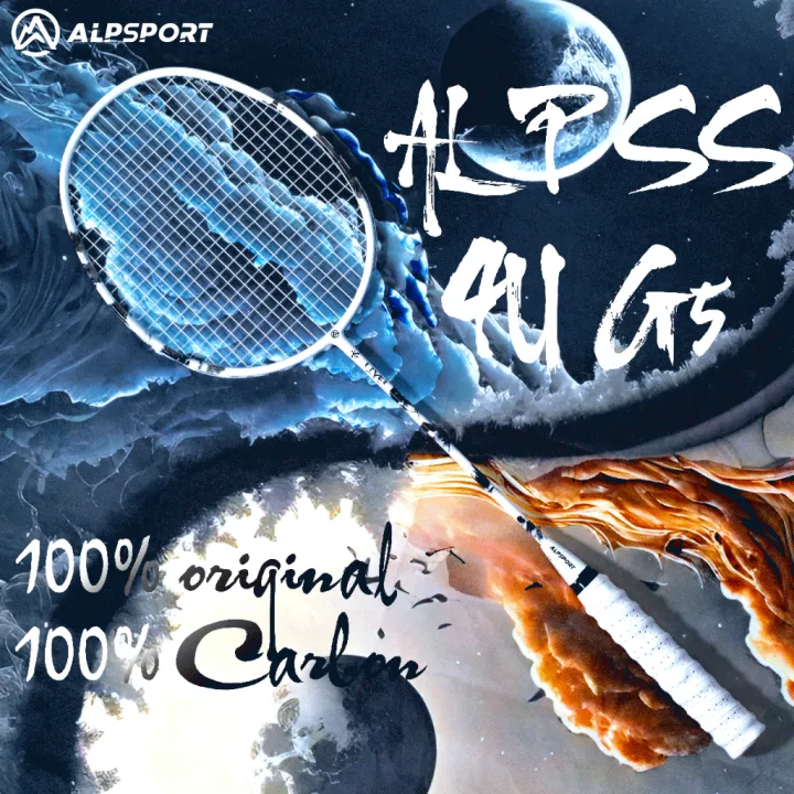 ALP%20Alpine%20SS%204U%20Carbon%20Fiber%20Badminton%20Racket%20%7C%20Lightweight%2082g%20for%20Powerful%20Smash%20%7C%20Beginner%20to%20Amateur%20Level%20-%20Image%202