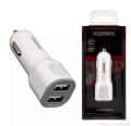 Remax Car Charger USB 2.1 A - White.