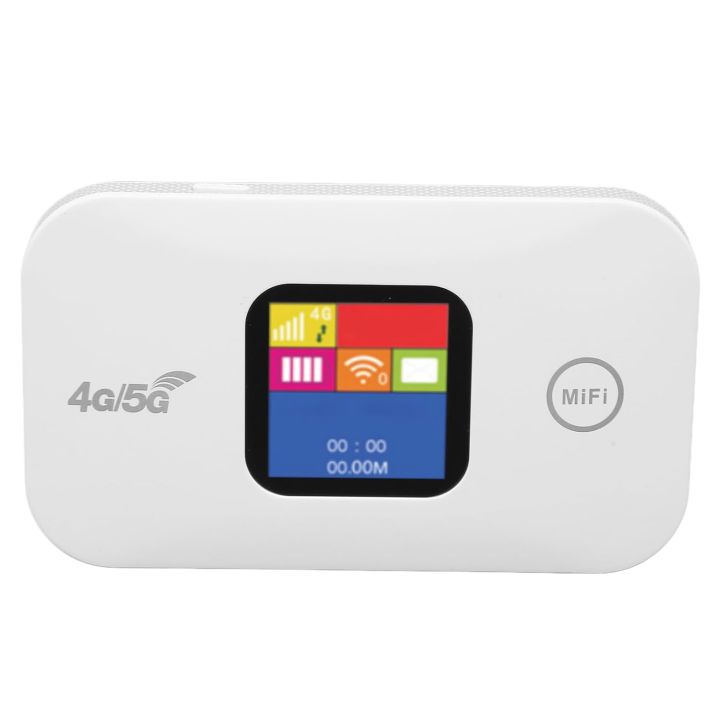 MF880 LTE Cat4 Portable 4G Router | Color Screen | SIM Slot | Mobile/Car WiFi | 4G/5G Supported