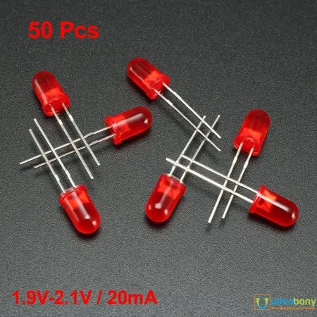 50Pcs-%205mm%20Colorful%20RED%20LED%205mm%20Round%20LED%20Light%20Emitting%20Diode%20Basic%20Red%20Light%20Bulbs%20For%20Electronics%20Project%20Indicator%20Front%20Panels%20LED%20Light%20DIY%20-%20Rgb%20Light%20-%20Image%205