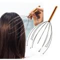 Metal Manual Octopus Head Massager Scalp Massage Tool Claws Scalp Stress Relaxation. 