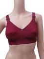 Best Quality Soft And Comfortable INDIAN GUDDI Bra 3pcs (Size-34).