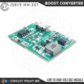 J5019 HW-357 DC to DC Step Up Boost Module 3.7V to 27V 2A Adjustable With Integrated TP4056 18650 Lithium Battery Charging Module for WiFi, Router, ONU Mini UPS or DIY Kit.. 