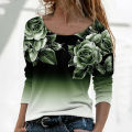 Spring Blouse Print Spring Touch Women Blouse.