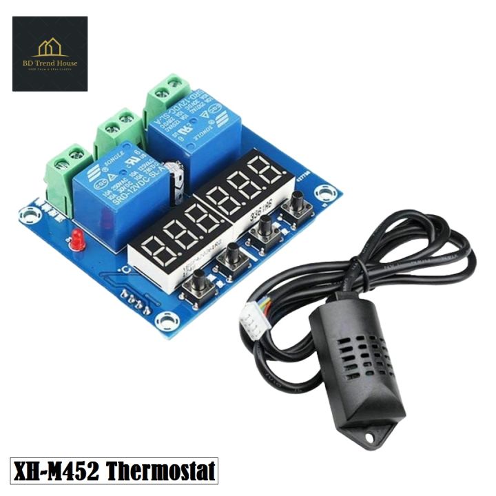 XH-M452%20Thermostat%20Dual%20Output%20Temperature%20Humidity%20Thermometer%20Hygrometer%20Control%20Module%20LED%20Digital%20Display%20-%20Image%202