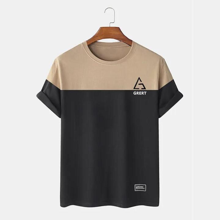 Cotton short Sleeve t shirts for men- half sleeve round neck t shirt for  men