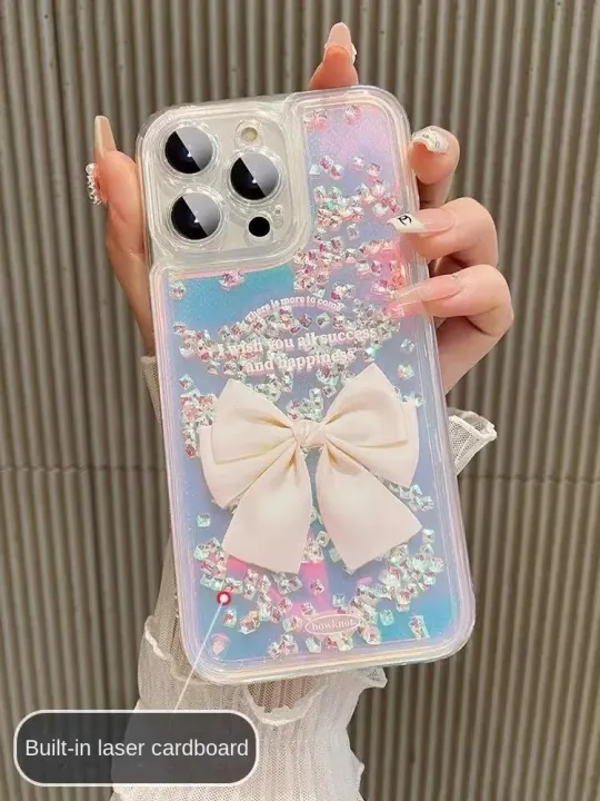 Dazzle%20laser%20bow%20Apple%20iPhone%2012%2013%20Pro%20Pro%20Max%2014pro%20Max%20phone%20case%20new%20female%20iPhone%2013%20with%20bracelet%20premium%2011%20iPhone%2014%20Pro%2014%20plus%20-%20Image%203