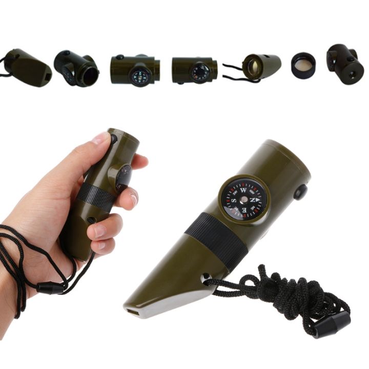 7-in-1%20Emergency%20Survival%20LED%20Light%20Whistle%20Compass%20Multifunction%20Tool%20Magnifier%20Flashlight%20Storage%20Container%20Thermometer%20for%20Camping%20Hiking%20-%20Image%202