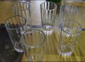 Water Glass / Drinking Water Glass For Everyday Use - 6 Pcs - N2T - Glass. 